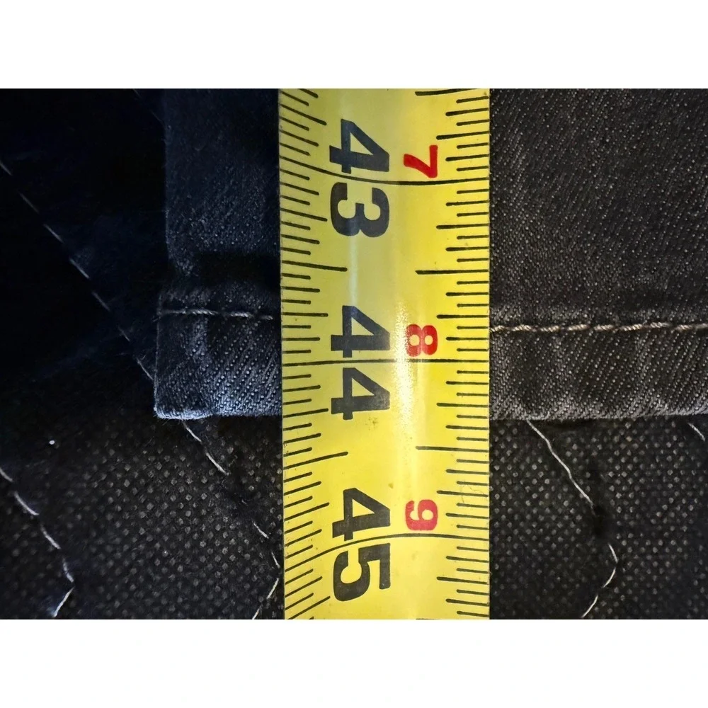 Levi's 559 Relaxed Straight Jeans Mens 48x32 Black Red Tab Stretch Denim